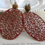 Un Voile de Soie Earrings -..
