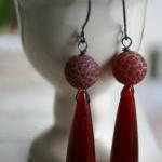 Pepperpot Earrings - Rusty ..